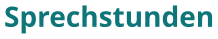 Sprechstunden